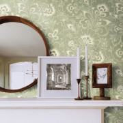 Designer wallpaper – Florence vintage Green